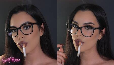 Secretary dangling her Marlboro ~ Sweet Maria