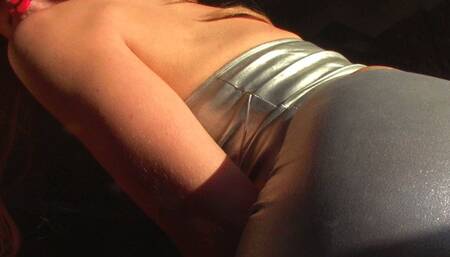 Sunny, Shiny, Silver Ass JOI