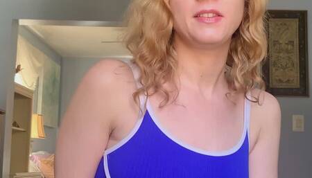 Reacting to Your Disgusting Caged Clit Dick