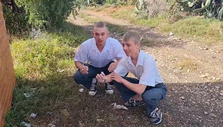 Adan and Corey Caught