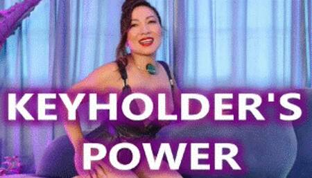 Keyholder's Power - Mz Kim - Locktober Chastity Keyholder Orgasm Control Power Femdom POV Asian Goddess