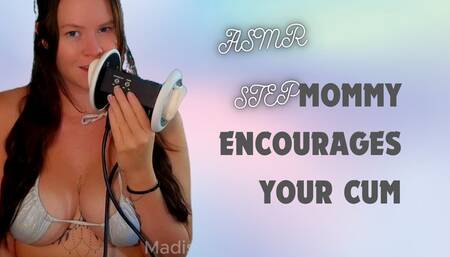 ASMR Step-Mmommy Encourages Cum WMV