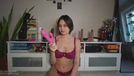 Tour of my sex toy collection (dildo, vibrator, anal plug)
