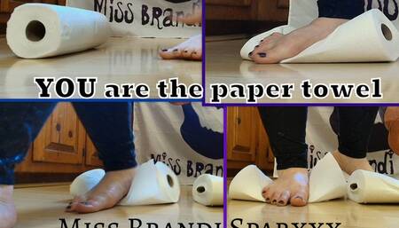 YOU are the paper towel - Trampling your Torso - Voyeur, Trample, Crush, Unaware Giantess