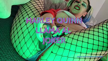 Harley Quinn Calls the Joker and Fucks Him