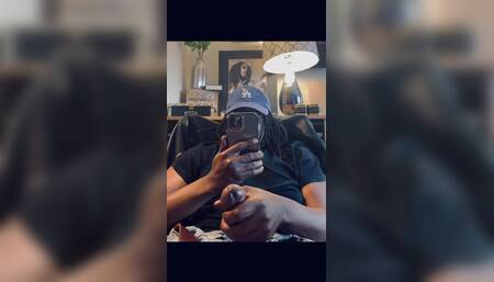 BBC Cums Hard Watching Coworker’s Vid