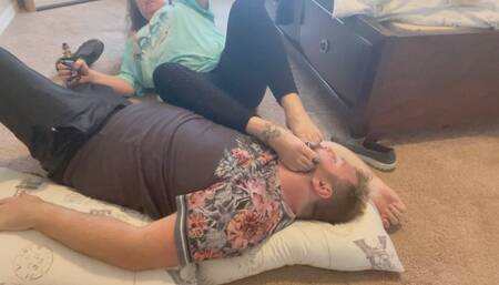 Phoenix's Filthy Foot Frenzy Stinky, Dirty, and Ready to Cum