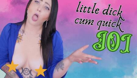 Little Dick Cum Quick JOI - MP4