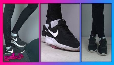 Nike Running Shoe Body Trampling and Cock Crush