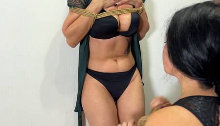 BONDAGE BELLY BEATING
