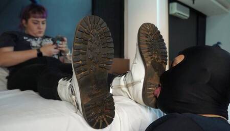 Sucking Unsanitary Boots