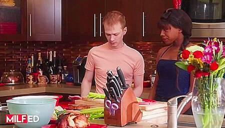 Plastic Ebony Mystique And Alex Jetts Blowjob Sex