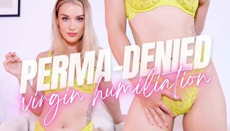 PERMA DENIED - VIRGIN HUMILIATION MIND FUCK JOI - Beta Bitch Pussy Denial - Pussy Free Fetish