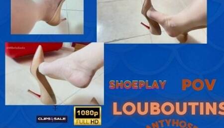 Only the best feet and the best double legs crossed POV