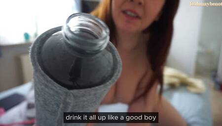 German Giantess Rides and Shrinks You (With Subtitles)