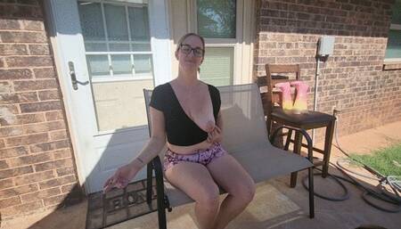 Private Outdoor Session: Smoking, Fingering, and Thrilling Sex!