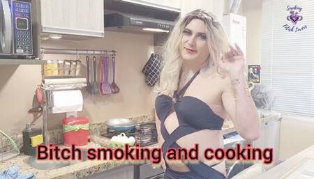 Bitch smoking and cooking - SFL300