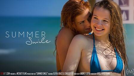 Lovely Olivia Grace and Chrissy Fox's passionate sex movie