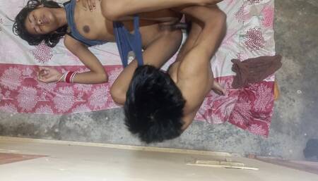 Indian Teen Hot Step Sister Fucking in Village
