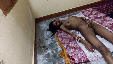 Indian Teen Hot Village Girlfriend Fucking in Night