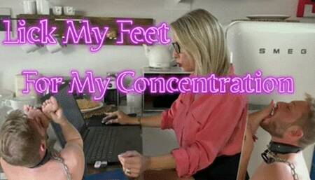 SLAVE UNDER THE TABLE