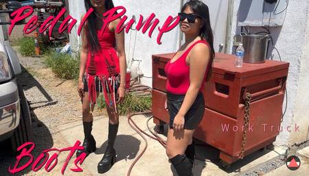 Black Boots Work Truck