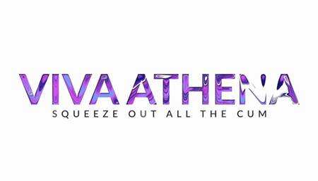 Viva Athena gets a cum dump in her pussy and her cuckold eats it all