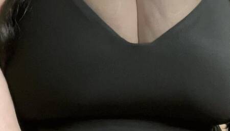 SSBBWSasha's Big Bouncy Boobs in a Tight MeshTop!