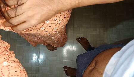 Husband Was Out of the House, the Milkman Fucked Me While Standing - Porn in Clear Hindi Voice