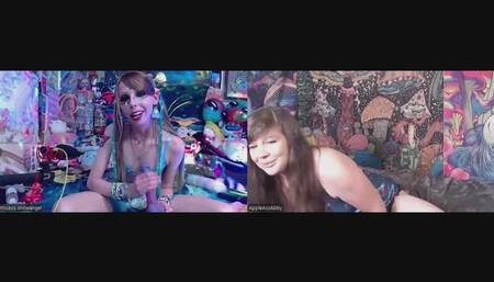 AppleAssAbby + Snowy's Smoking JOI