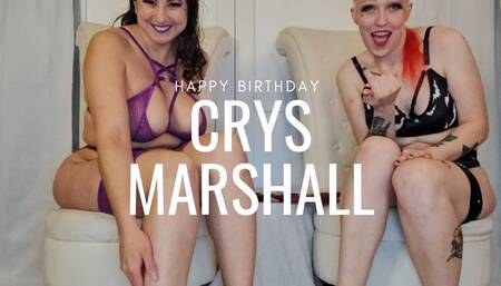 Happy Birthday Crys Marshall!