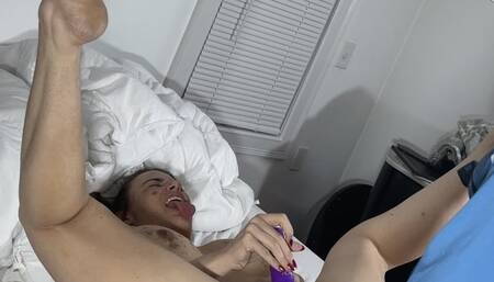 Lola’s Cum Covered Butthole after REAL orgasm! Vol 3 (CLOSE LEFT side) part 2 of 2