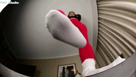 TOWERING GILF stomps you tiny car flat! GIANTESS POV Pt 2 SOCK CRUSH - MP4