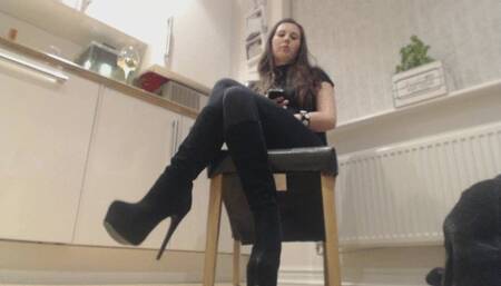 Financial Knee High Boot Slavery (MOV)