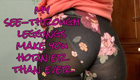 these transparent leggings will make you hornier than anything
