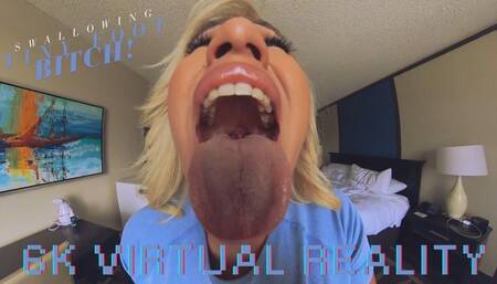 Enchantress Sahrye Swallows Her Tiny Stinky Foot Bitch! - 6K VIRTUAL REALITY