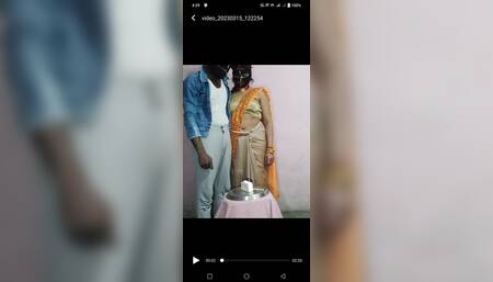 I Celebrated Sangeeta Bhabhi's First Anniversary with Me