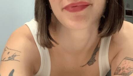 I jerk off and hiccup, all covered in oil, what is it?