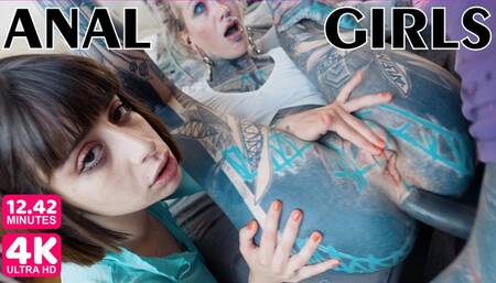 Tattoo Punk Couple Fuck Innocent Italian Girl - Featuring Silvia Soprano (4K MOV)