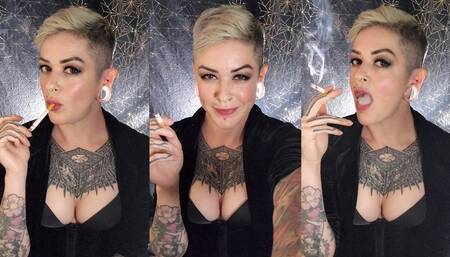 720p Goddess Lace Makes you Smoke 5 Cigarettes, Degrades you