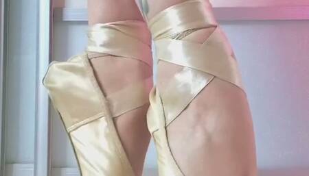 Ballet dance legs