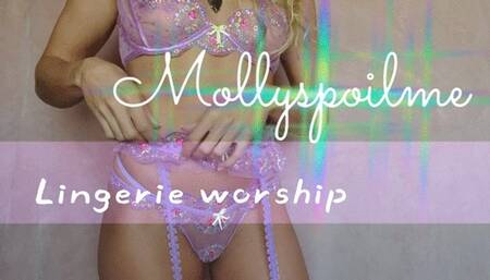Lingerie worship!