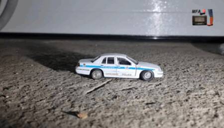 Four Cars under my wooden Clog