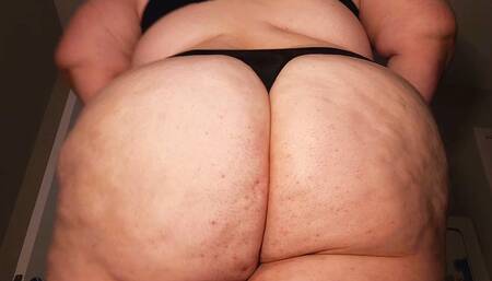 SSBBW Giantess Makes You Lick Her Ass and Pussy (POV)