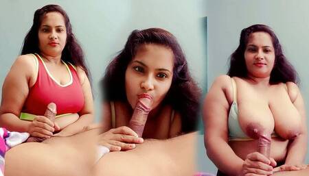 Desi Stepsister Caught Her Stepbrother While He Was Masturbating