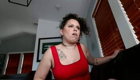 Bailey Paige tries riding your small dick & ruined orgasm IPOD