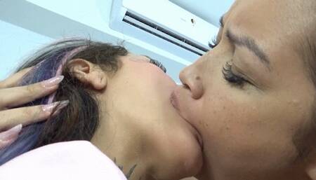 KISS MY ASIAN MAID PART 2 By KIARA AND BABE CAM By ALINE FULL HD