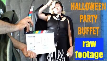 Halloween Party Buffet - raw footage 540res SD