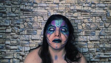 Mermaid eyes rolling