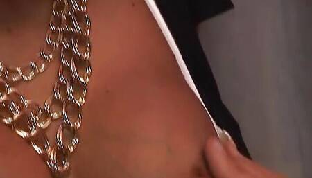 German Slut with Sunglasses Assfucked Hard